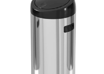 38 liter touch door stainless steel trash can – ekaelectric