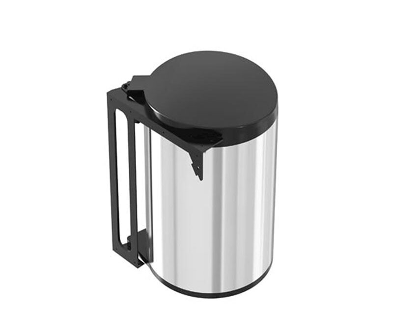 سطل زباله کابینتی ، سطل زباله کابینتی استیل ، سطل زباله توکار کابینت – اکاالکتریک