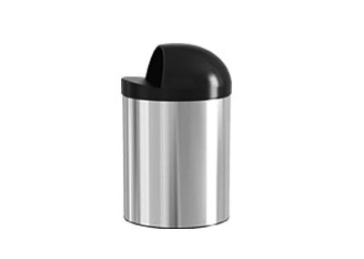 سطل زباله استیل کاپ بین 20 لیتری(30.5*60) – اکا