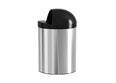 سطل زباله استیل کاپ بین 25 لیتری(30.5*70) – اکا