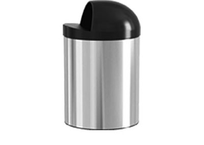 سطل زباله استیل کاپ بین 30لیتری(30.5*80) – اکا