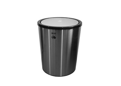 سطل زباله چرخشی (بادبزنی) (دمپری) (ویل دور بین) 20 لیتری 30.5*43 – اکا